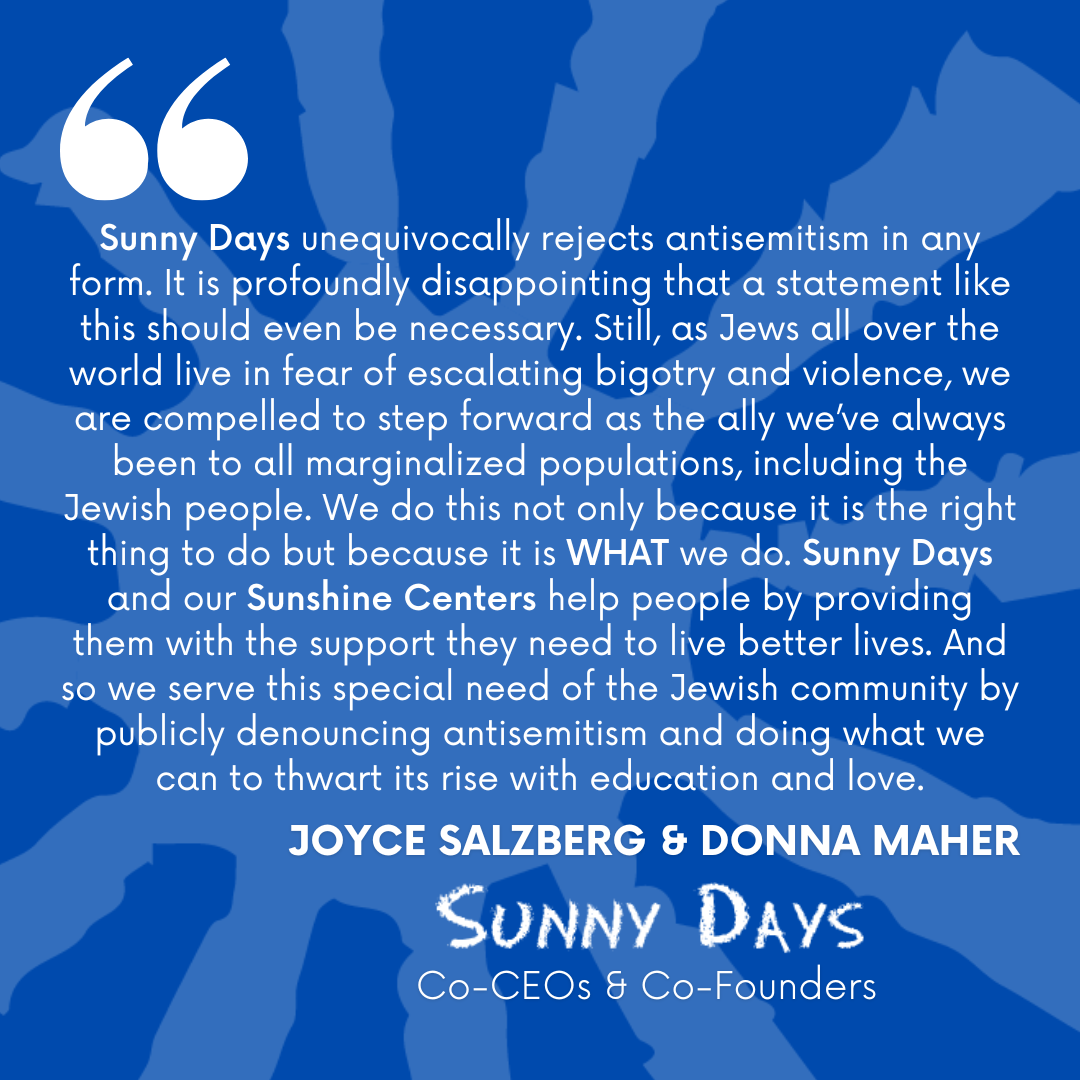 Antisemitism Statement Joyce & Donna Jan 2023