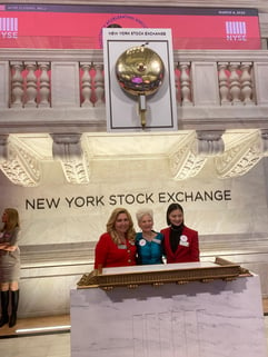 Joyce Salzberg Closing Bell NYSE