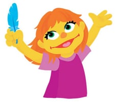 Sesame Street Autistic Character