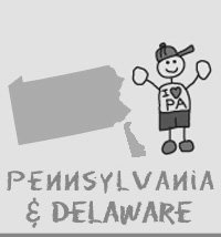 pennsylvania and delaware states