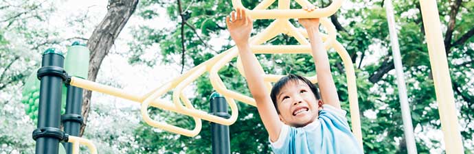 children laughing